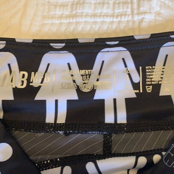 Nwt IAB MFG Women Power Black Booty Shorts Sz XS - Picture 4 of 5